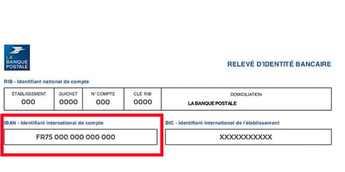 IBAN-BANQUE-POSTALE